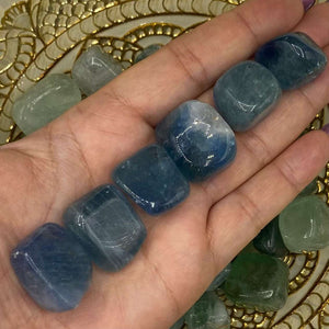 Fluorite Tumblestones - Intuition & Protection BD Crystals