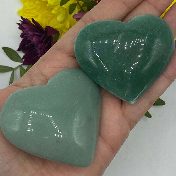 Green Quartz Heart - Vitality & Healing