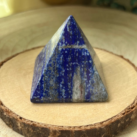 Lapis Lazuli Pyramid - Spiritual Elevation & Wisdom