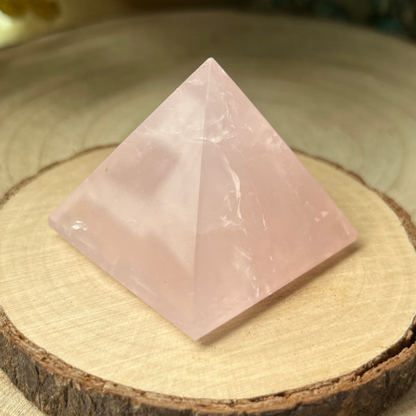 Rose Quartz Pyramid - Unconditional Love