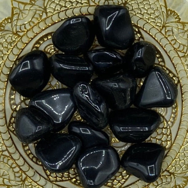 Black Obsidian Tumblestones - Protection & Awareness BD Crystals