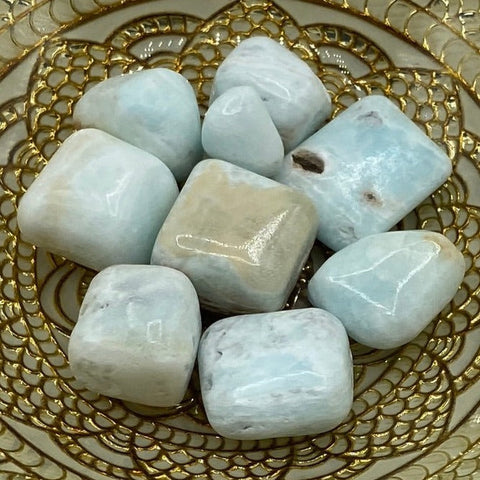 Caribbean Calcite Tumblestones BD Crystals