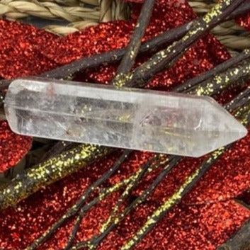 Clear Quartz Crystal Wand - Intuition & Wisdom BD Crystals
