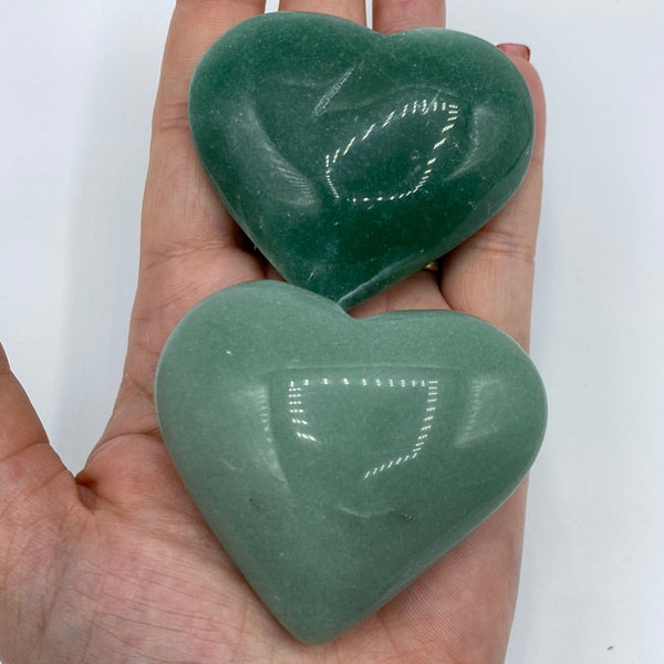 Green Quartz Heart - Vitality & Healing BD Crystals
