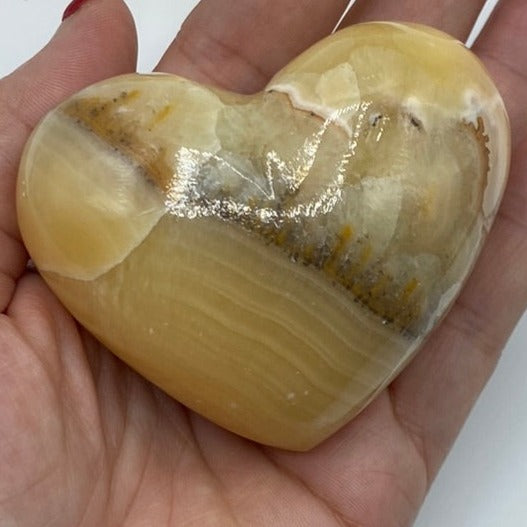 Mexican Onyx Heart BD Crystals