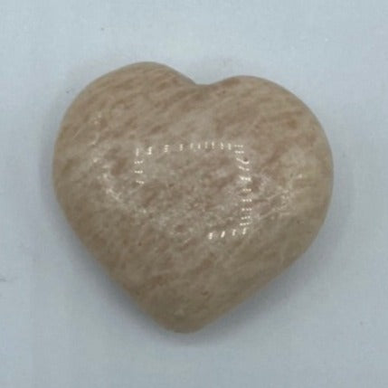 Pink Feldspar Moonstone Puff Heart - Kindness & Femininity BD Crystals
