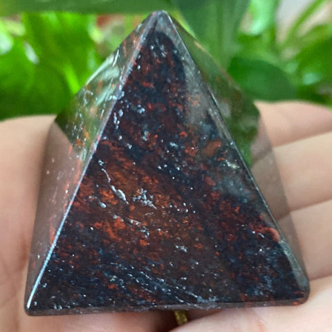 Poppy Jasper Pyramid - Vitality & Spiritual Perception BD Crystals