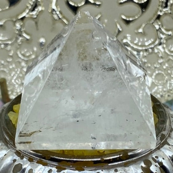 Quartz Pyramid - Intuition & Wisdom BD Crystals