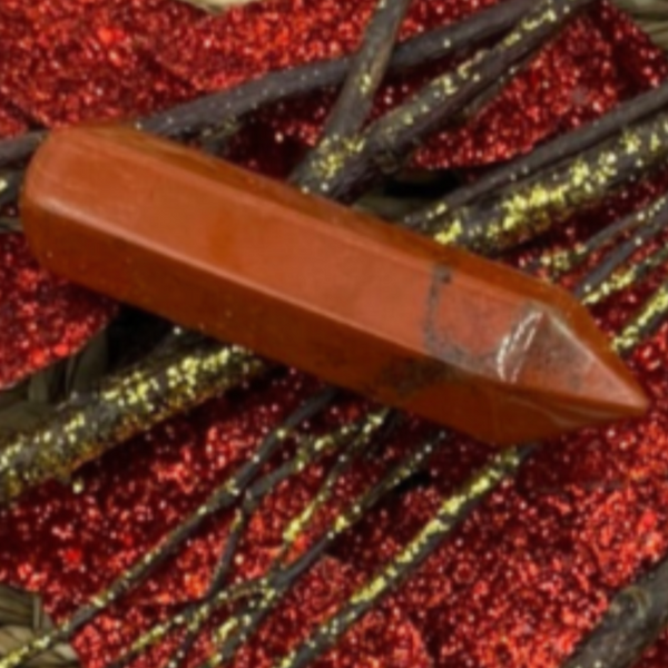 Red Jasper Wand - Vitality & Protection BD Crystals