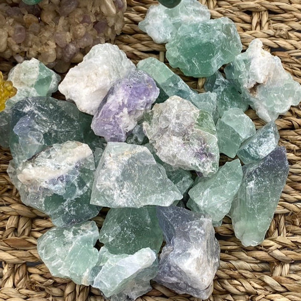 Rough Fluorite - Intuition & Protection BD Crystals