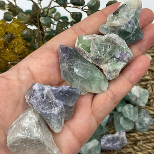 Rough Fluorite - Intuition & Protection BD Crystals