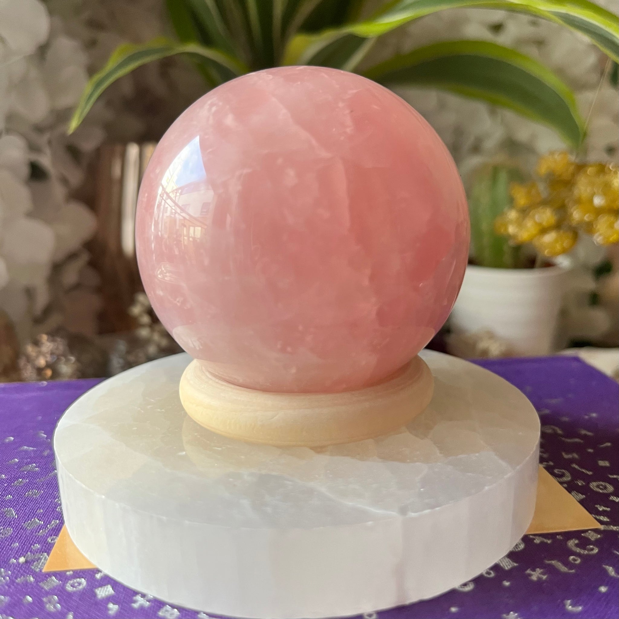 Rose Quartz Sphere