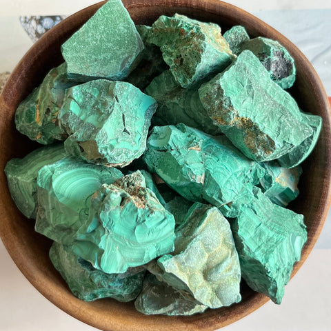 Rough Malachite Chunk - Balance & Vitality