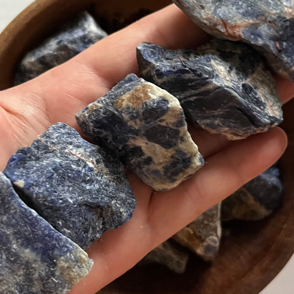 Rough Sodalite - Wisdom & Guidance