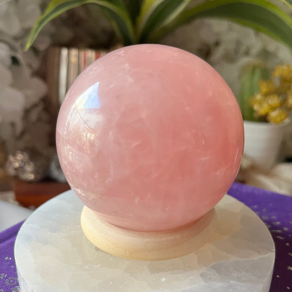 Rose Quartz Sphere