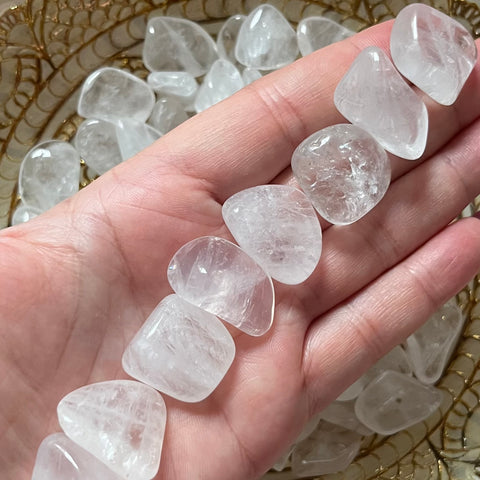 Ice Quartz Tumblestones