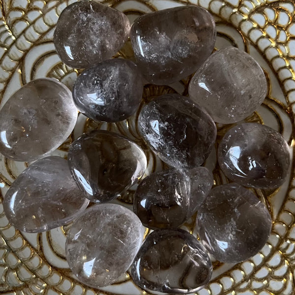 Smoky Quartz Tumblestones - Open Paths & Protection