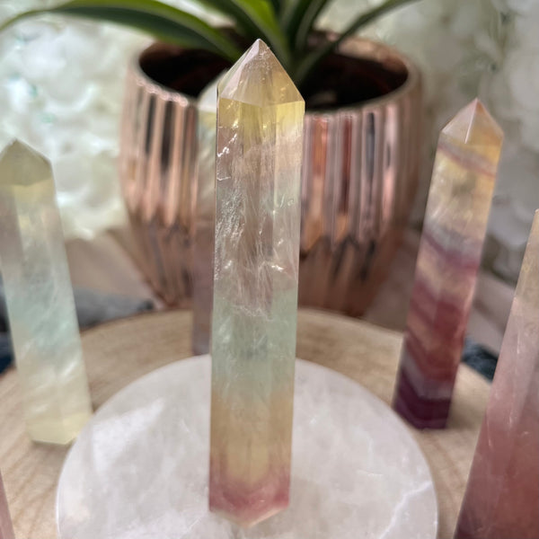 Candy Fluorite Point