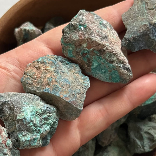 Rough Chrysocolla - Fertility & Sensitivity