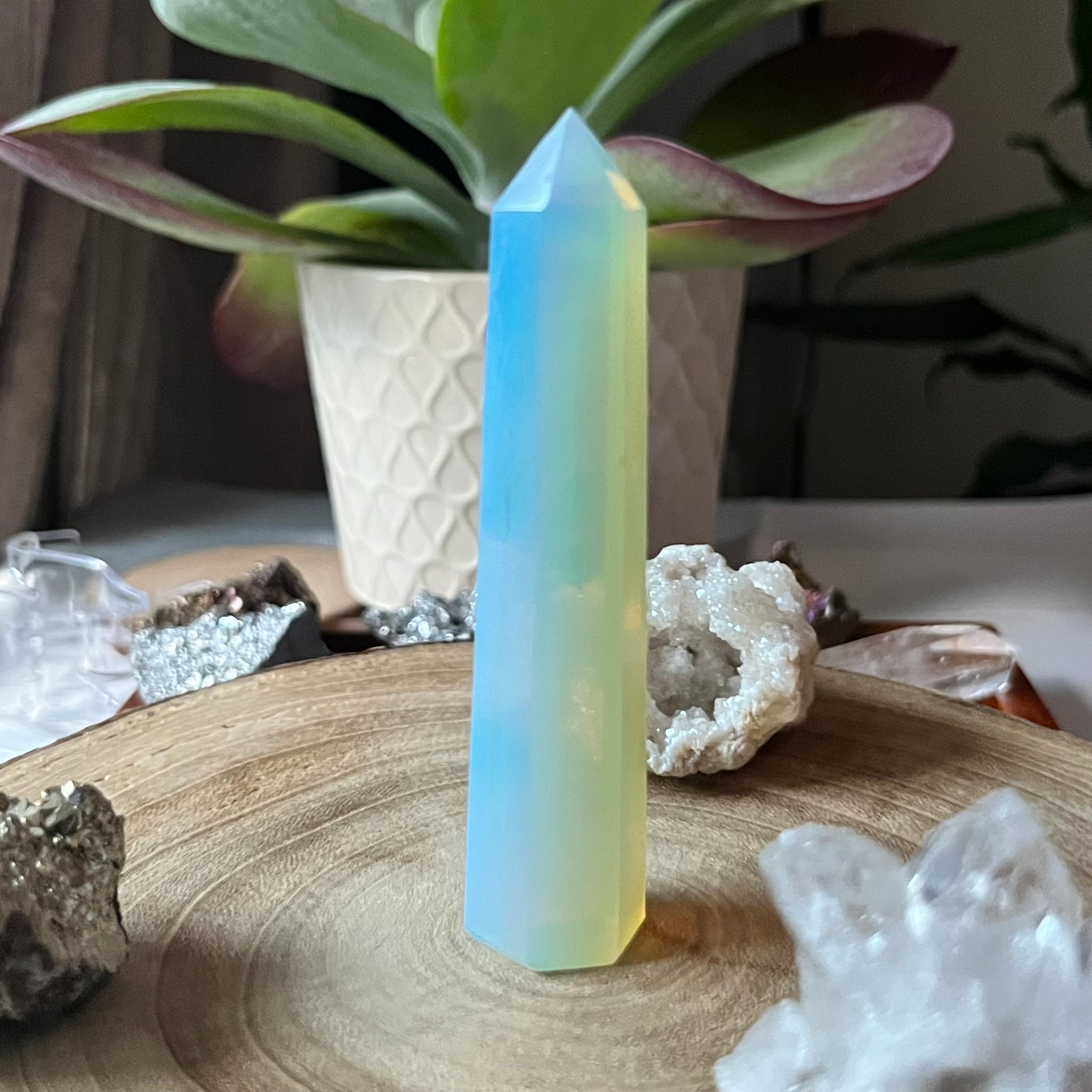 Opalite Polished Point