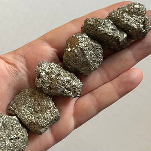 Rough Pyrite Chispa (B Grade) Chunk - Success & Prosperity