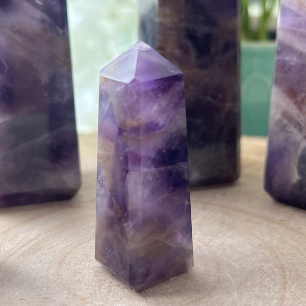 Amethyst Obelisk - Spiritual Wisdom & Comfort