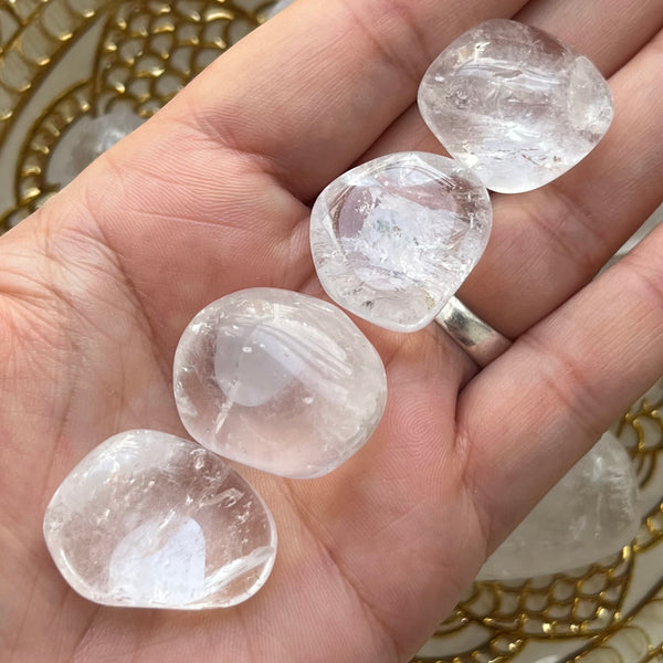 Himalayan Quartz Tumblestones - Chakra Alignment & Energetic Cleansing