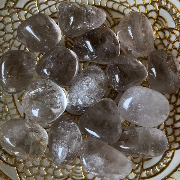 Smoky Quartz Tumblestones - Open Paths & Protection