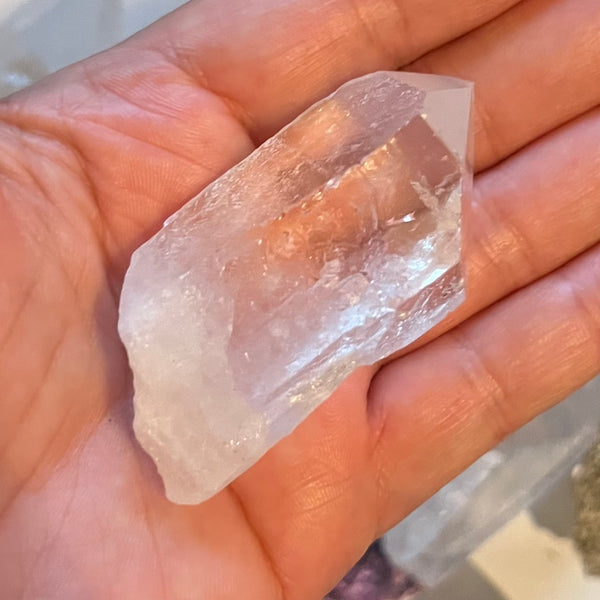 Clear Quartz (Rock Crystal) Points (4cm - 6cm) - Intuition & Wisdom