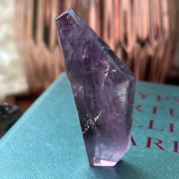 Amethyst Faceted Freeform - Spiritual Wisdom & Comfort