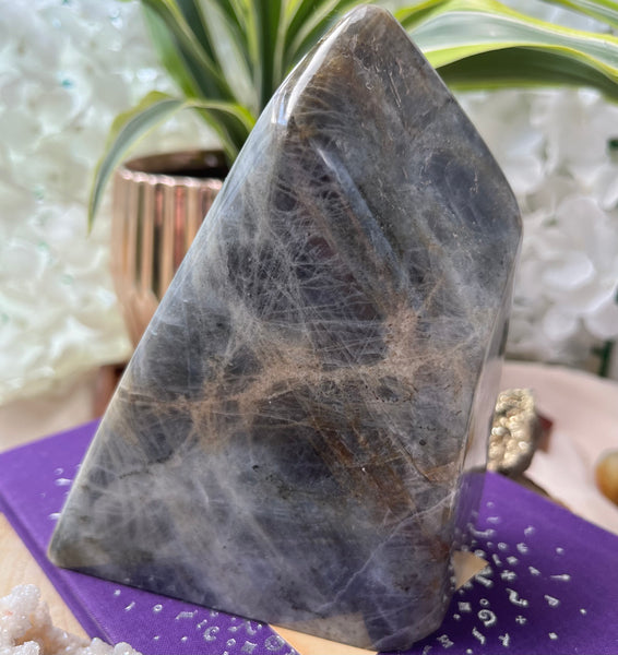 Labradorite Freeform (Purple Flash) - Magic & Clairvoyance