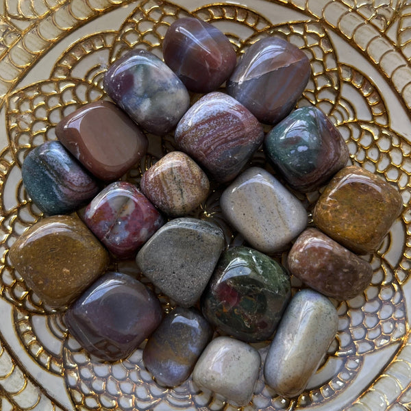 Ocean Jasper Tumblestones