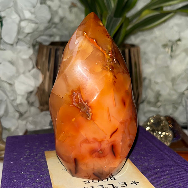 Carnelian Flame - Vitality & Courage