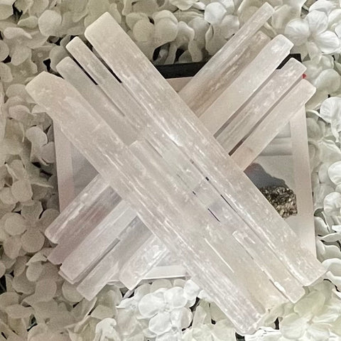 Selenite Stick/Wand - Cleansing & Purification