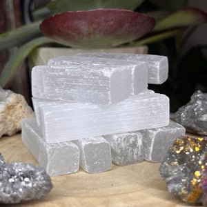 Selenite Cleansing Stick/Wand - Cleansing & Purification