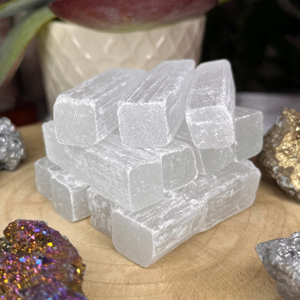 Selenite Cleansing Stick/Wand - Cleansing & Purification