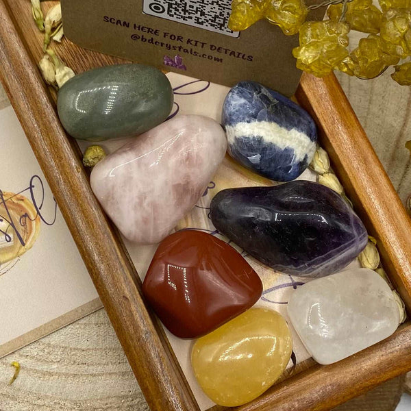 7 Chakras Crystals Kit BD Crystals