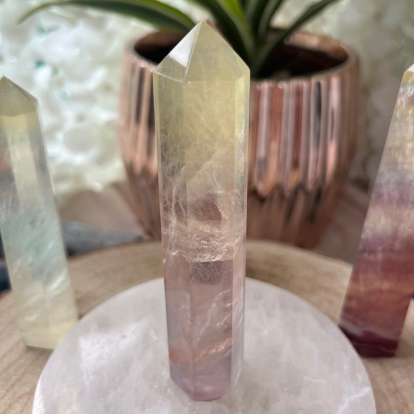 Candy Fluorite Point