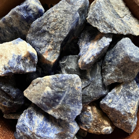 Rough Sodalite - Wisdom & Guidance