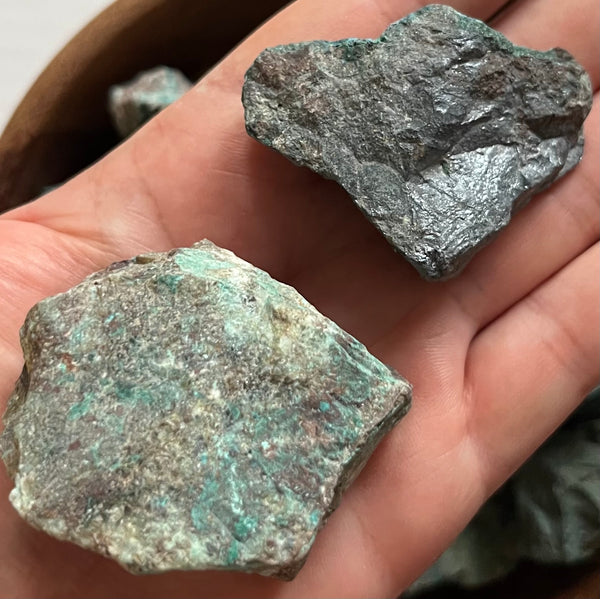 Rough Chrysocolla - Fertility & Sensitivity