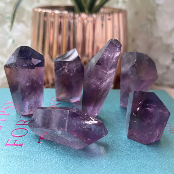 Amethyst Faceted Freeform - Spiritual Wisdom & Comfort