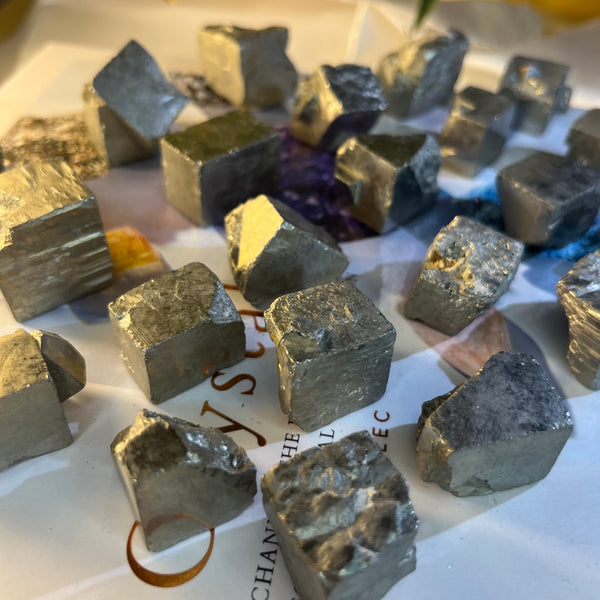 Rough Pyrite Cubes - Success & Prosperity