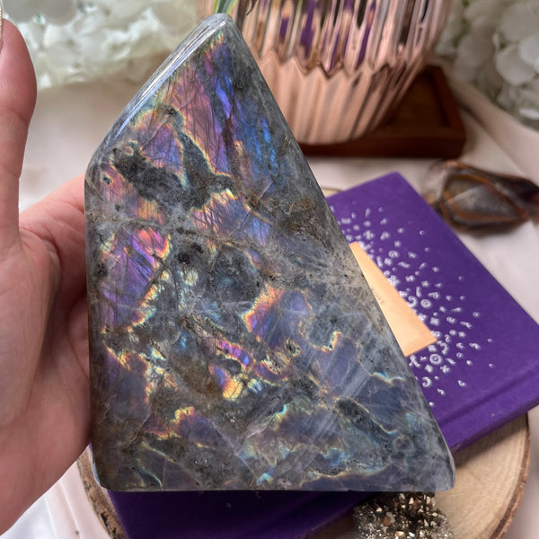 Labradorite Freeform (Purple Flash) - Magic & Clairvoyance