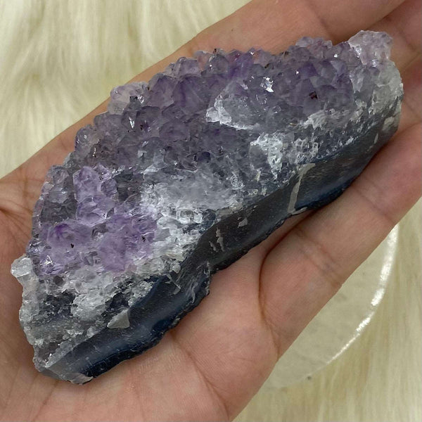 Amethyst Clusters - Spirituality & Transmutation BD Crystals