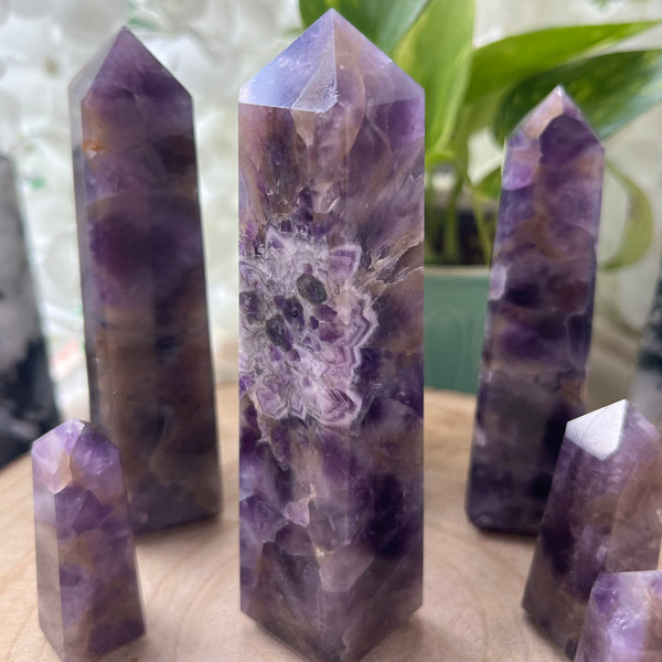 Amethyst Obelisk - Spiritual Wisdom & Comfort