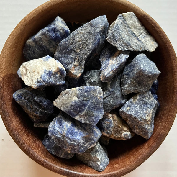 Rough Sodalite - Wisdom & Guidance