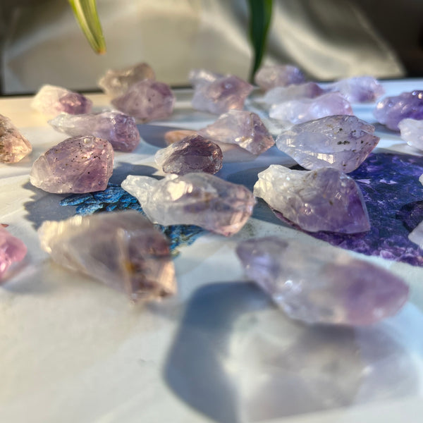 Rough Amethyst Mini Point - Spirituality & Transmutation