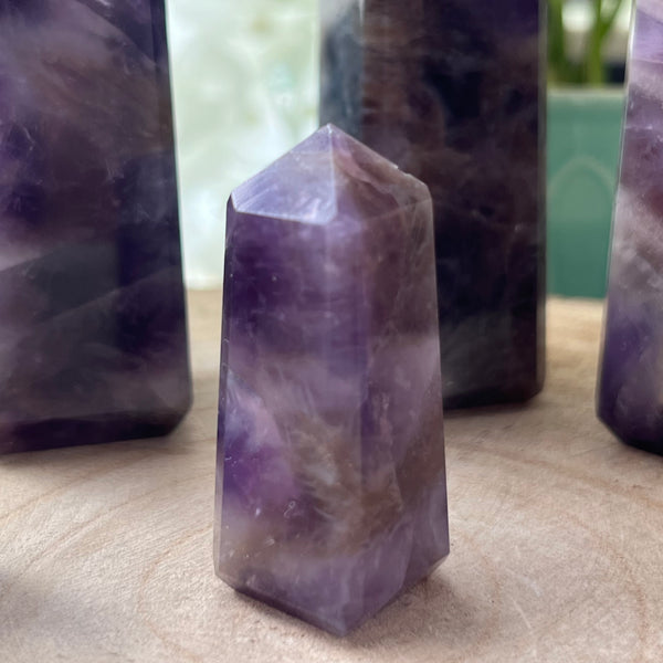 Amethyst Obelisk - Spiritual Wisdom & Comfort