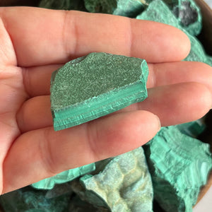 Rough Malachite Chunk - Balance & Vitality