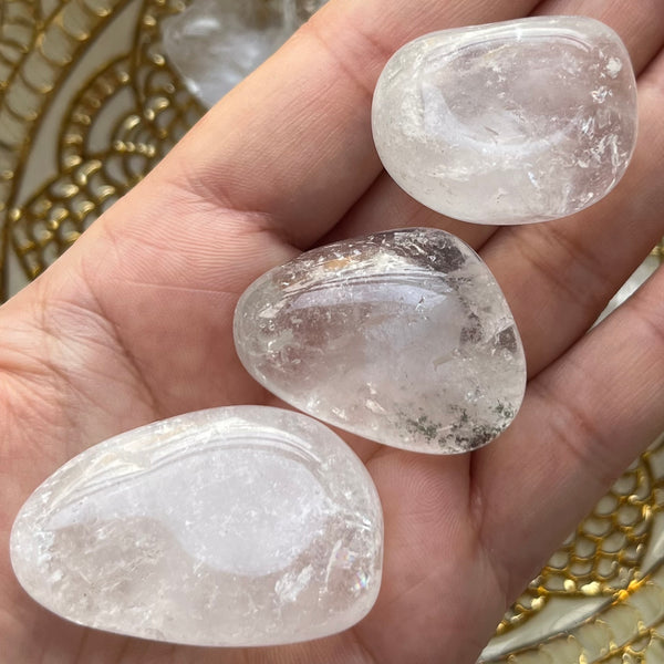 Himalayan Quartz Tumblestones - Chakra Alignment & Energetic Cleansing